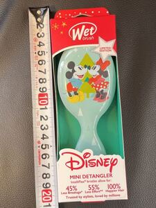 新品ディズニーウェットブラシ 子供 ミッキーマウス ミニー Wet brush Disney 検索）艶髪 ツヤ髪 頭皮 マッサージ 静電気マイナスイオン