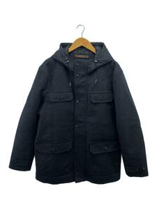 LANDS END◆コート/XXL/ウール/GRY