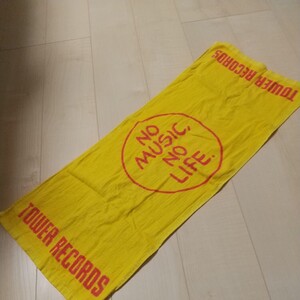 TOWER RECORDS タワーレコードタオル