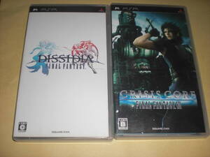 即決PSP DISSIDIA FINAL FANTASY & CRISIS CORE FINAL FANTASY Ⅶ