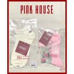 【PINK HOUSE / ピンクハウス】レディースソックス 2点セット 新品