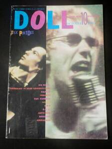 DOLL.1985年10月 Sex Pistols/DEAD KENNEDYS/DAMNEDダムド/G.B.H/D.O.A./スワンキーズTHE SWANKYS/あぶらだこ/オート・モッド/ルースターズ