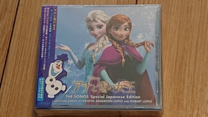 新品初回限定CD◇アナと雪の女王 ザ・ソングス日本語版スペシャルエディション（オラフイヤホン付）松たか子神田沙也加ピエール瀧