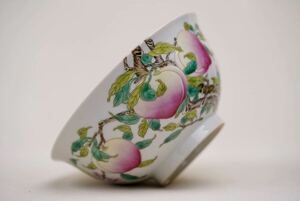中国古美術 清時代 粉彩 唐物 雍正 茶碗 茶道具 陶磁器 骨董 在銘 古玩 時代物 中国美術 古美術
