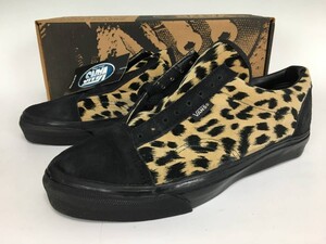 デッドストック 90s VANS LEOPARD VELVET レオパード ベルベット ベロア US8.5 26.5cm