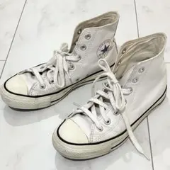 converse コンバース ハイカット オールスター レザー スニーカー 白