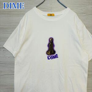 【希少デザイン】DIME ダイム　Tシャツ　センターロゴ　ストリート　人気　一点物　おしゃれ　高級　春服　夏服