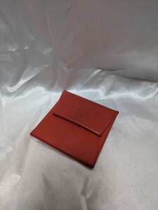 エルメス　HERMES　バスティア　 コインケース レザー　正規品