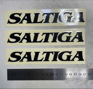 ソルティガ SALTIGA 切り文字ステッカー カッティングステッカー 防水仕様 フィッシング ドレスアップ カスタム