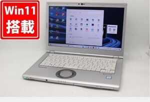 充放電回数34回 中古良品 フルHD 14型 Panasonic CF-LV8SDKVS Windows11 八世代 i7-8665u 16GB 512GB-SSD カメラ 無線 Office付 管:1555m