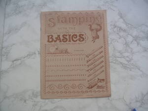 ∞　Stamping WITH THE BASICS　TONY LAIER、著　Tandy Leather co、刊　◇洋書です、英文表記◇