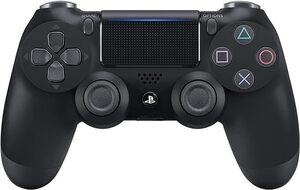 未使用 ワイヤレスコントローラー (DUALSHOCK 4) ジェット・ブラック (CUH-ZCT2J)