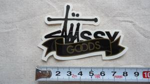 Stussy x GOODS No4 Sticker ステッカー レターパックライト ステューシー シアトル グッズ 4周年 NYC LA TOKYO LONDON PARIS A