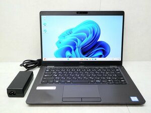 ☆1円☆第8世代☆DELL☆LATITUDE5300☆高解像度1920x1080☆Core i5 1.60GHz/8GB/SSD256GB/無線/Bluetooth/カメラ/Office/Win11 DtoD領域☆