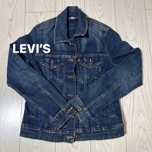 LEVI S リーバイス デニムジャケット サイズ：M レディース 濃紺 THF-62