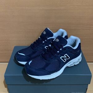 送料無料 NEW BALANCE ニューバランス ML 2002 RD 22 cm ML2002 スニーカー シューズ ネイビー ブルー ホワイト レディース キッズ