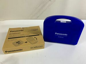 ◆GL76 充電器セット パナソニック ニッケル水素電池 eneloop充電器セット Panasonic　動作未確認◆T