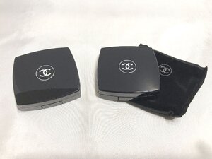 ■【YS-1】 シャネル CHANEL ■ レ キャトルオンブル ホワイトウィスパー 43 ■ アイシャドウ 2点セット まとめ 【同梱可能商品】■D