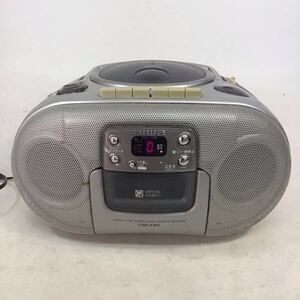 aiwa アイワ CDラジカセ CSD-A310 シルバー【中古】