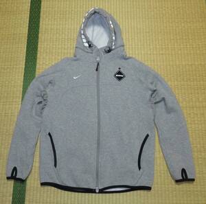 FCRB NIKE SWEAT VENTILATION HOODY グレー FC REAL BRISTOL F.C.R.B. ナイキ