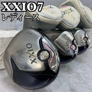 XXIO　ゼクシオ7　７代目　レディースゴルフ　1W（12.5°）　5W（20°）　5U（25°）　MP700　L　ヘッドカバー　カーボン