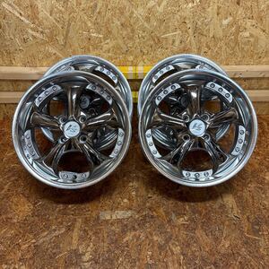 希少☆WORK☆VS-KF☆軽サイズ☆15×5J+40/6J+38☆100/4穴☆深リム☆ワゴンR　タント　N-BOX　JDM