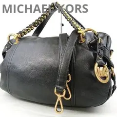 【美品】MICHEAL KORS　ゴールド金具　2way　ショルダーバッグ