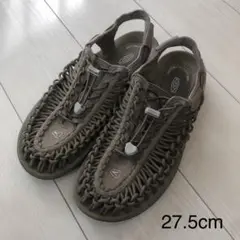 【美品】keen  キーン　uneek ユニーク　サンダル　ベージュ　27.5