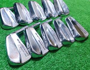 打感◎　上級者向けプロモデル　DP-201 #3-PW,AW,SW 10pcs Head only DUNLOP PRO ダンロッププロ forged 軟鉄鍛造 SRIXON 松山英樹