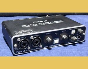 ★★★Roland QUAD-CAPTURE UA-55　USB Audio Interface 動作確認済　オーディオ・インターフェース　レターパックプラス発送