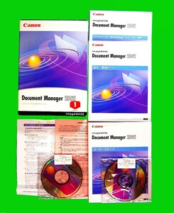 【1096】 Canon ImageWare Documennt Manager メディア未開封品 キャノン イメージウェア ドキュメント マネージャー 管理 4960999116990