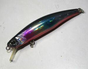 デュオ タイドミノー スプリント 75 ブラックレインボー ベリーレッド DUO Tide Minnow SPRINT シーバス ヒラメ マゴチ 青物 75ｍｍ