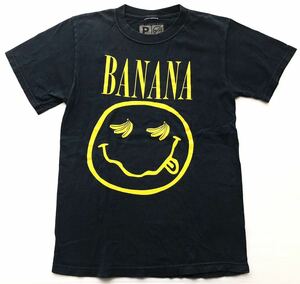 ザ パロディ キング ニルヴァーナ パロディー Tシャツ バナナ USAブランド　　BANANA THE PARODY KING 半袖 S/S 柳7293