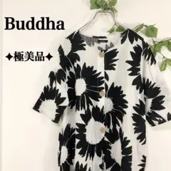 ✦極美品✦ サラッと軽やか◎ Buddha シャツ チュニック丈 花柄