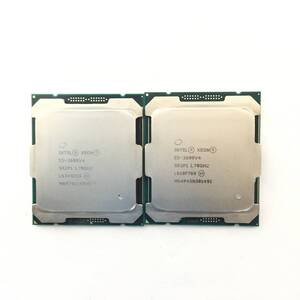 K60814209 INTEL XEON E5-2609V4 SR2P1 1.70GHz CPU 2点セット【中古動作品、複数出品】918