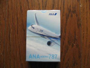 ANA B787搭乗記念　トランプ？　非売品