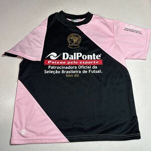 ダウポンチ dalponte ピンク 黒 ブラック フットサル サッカー プラクティスシャツ