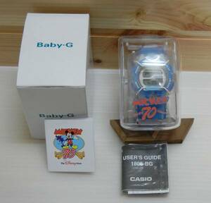 新品 レア コラボDisney Baby-Gディズニー ミッキー 生誕70周年