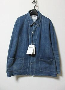 L 伊勢丹限定 新品 定価8.8万 New Manual ニューマニュアル × KAPTAIN SUNSHINE キャプテンサンシャイン Denim Chore デニム ジャケット