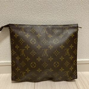 LOUIS VUITTON ルイヴィトン メンズ レディース クラッチバッグ セカンドバッグ 本革 牛革 レザー 茶色 ブラウン 総柄 モノグラム ブランド