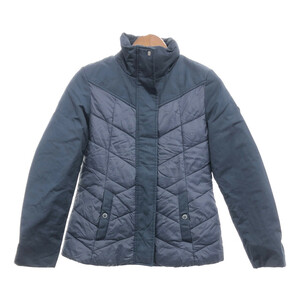 ■ Barbour バブアー SIDELIGHT QUILT キルティング ジャケット アウター ネイビー (レディース 8) 中古 古着 P7981 1円スタート