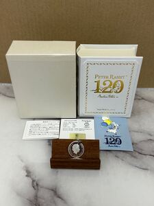 管理番号M270 PETER RABBIT 120周年 プラチナ 1/10oz 記念コイン エリザメス金貨 プラチナム ピーターラビット