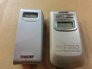 ジャンク2点◆SONY/ソニー◆ポケットラジオ SRF-M95◆SRF-M90◆FM AM STEREO