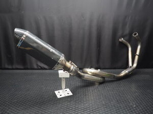 マフラー フルエキ ループエキパイ YZF-R25 RG10J YZFR25 MT-25 MT25 14-17 muffler カーボン調サイレンサー