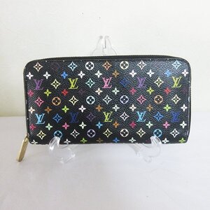 *LOUIS VUITTON ルイヴィトン 長財布 ジッピー ウォレット マルチカラー ブラック ヴィオレ M60275*送料込