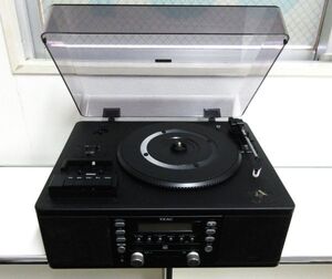 ④☆ TEAC LP-R550 USB レコード CD レコーダー カセット プレーヤー ティアック 音響機材 　中古品☆通電OK