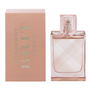 バーバリー ブリット シアー EDT・SP 50ml 香水 フレグランス BRIT SHEER BURBERRY 新品 未使用