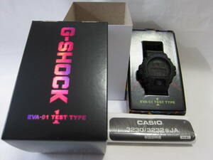 G-SHOCK × EVANGELION DW-6900 エヴァンゲリオン コラボレーションモデル RADIO EVA EVA-01 TEST TYPE 日本国内正規品 新品 未試着