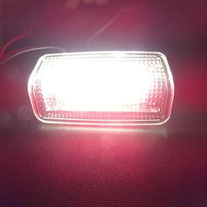 激白光♪二色発光♪交換式♪ LED ドア カーテシ ランプ ウェルカムライト アリスト JZS160 JZS161 S300 V300 ベルテックス