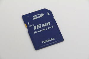 16MB SDカード TOSHIBA